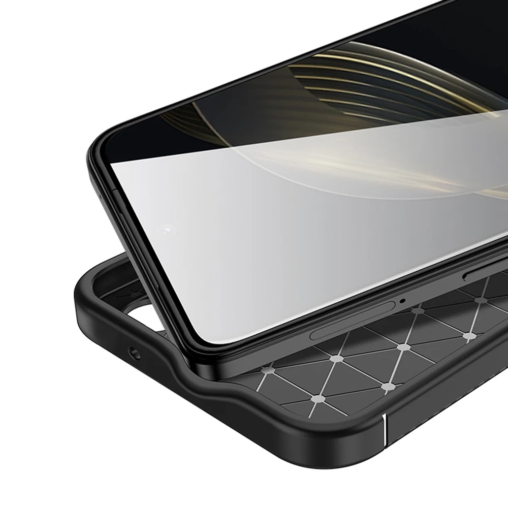 Case for Huawei nova 12s / nova 11, Techsuit, CarbonFiber, Black - Image 5