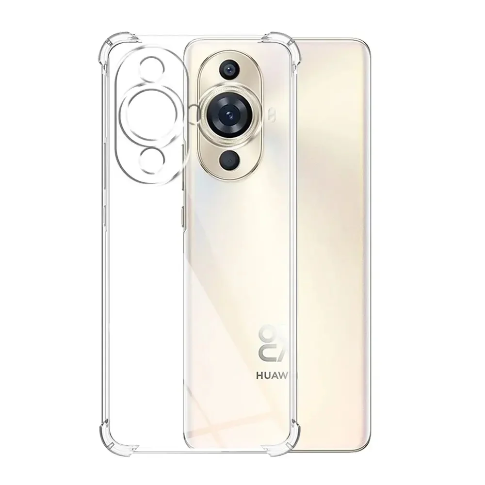 Case for Huawei nova 12s / nova 11, Techsuit, Shockproof Clear, Transparent - Image 3