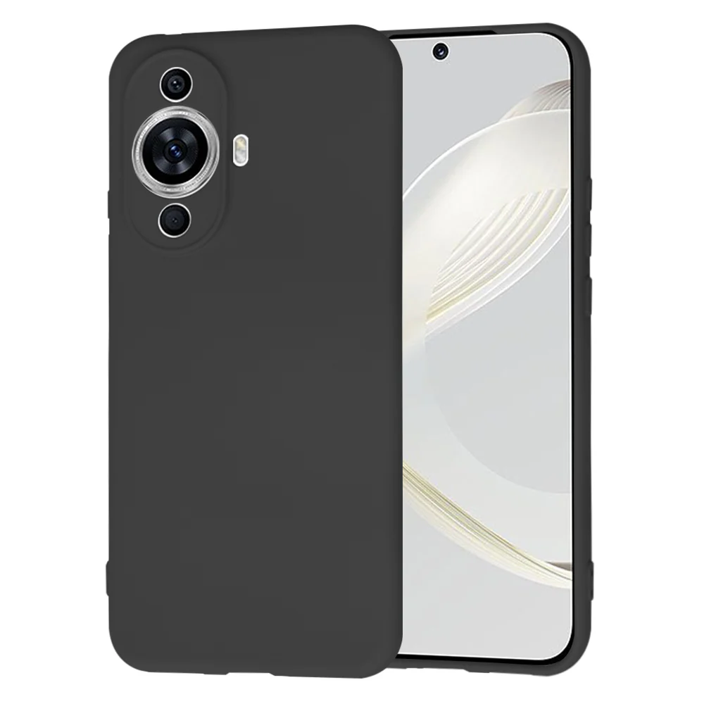 Case for Huawei nova 12s / nova 11, Techsuit, SoftFlex, Black