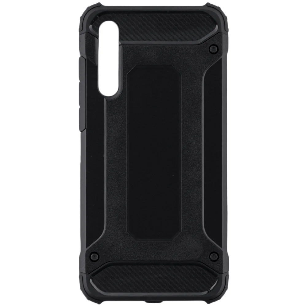 Case for Huawei P20 Pro, Techsuit, Hybrid Armor, Black - Image 3
