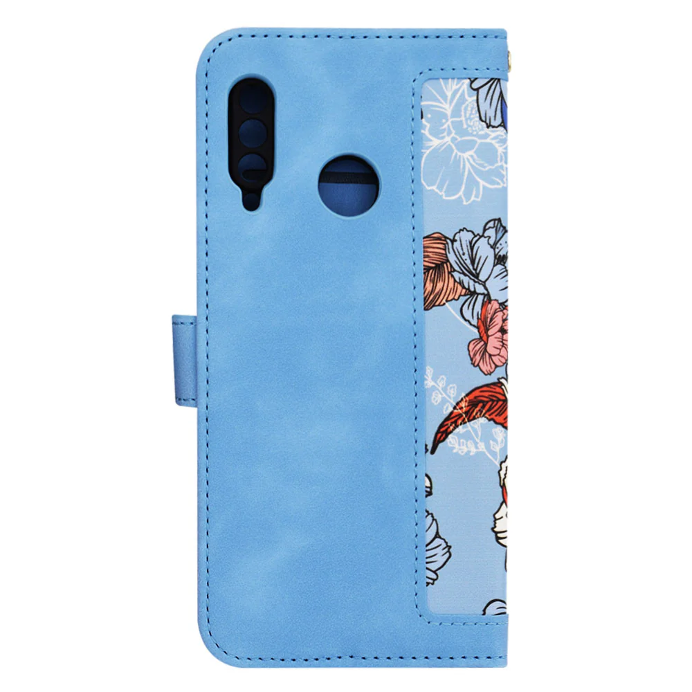 Case for Huawei P30 lite New Edition / P30 lite, Techsuit, FlipCraft, Blue - Image 3