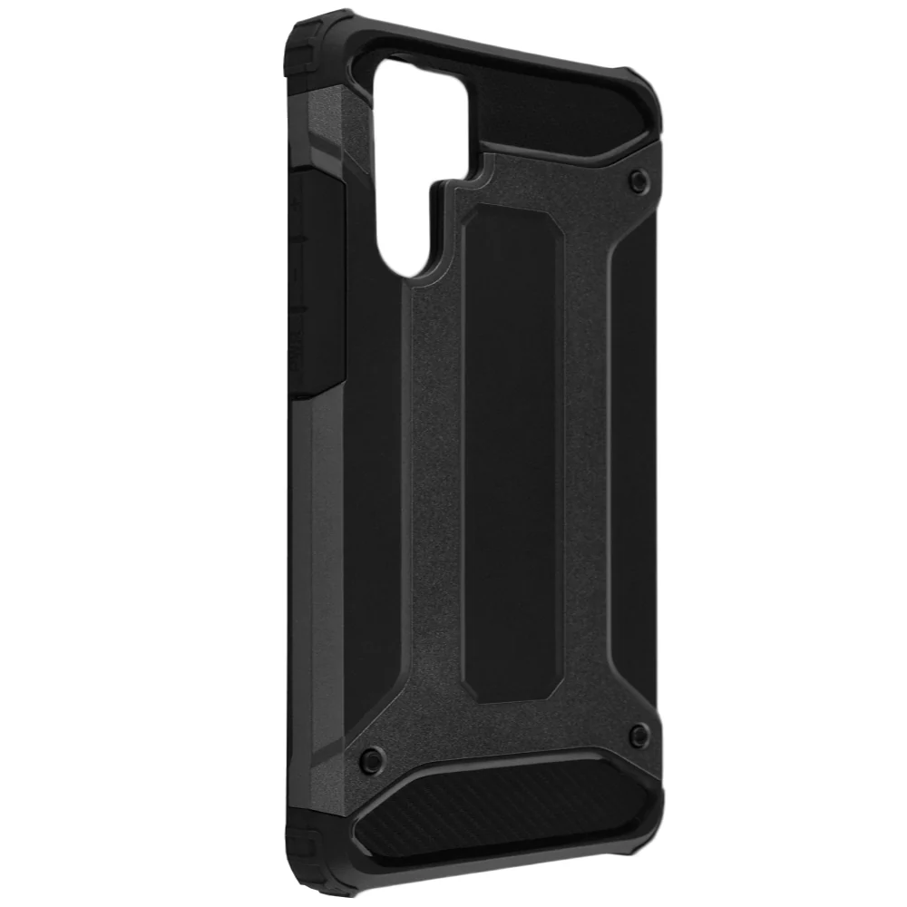 Case for Huawei P30 Pro New Edition / P30 Pro, Techsuit, Hybrid Armor, Black - Image 2