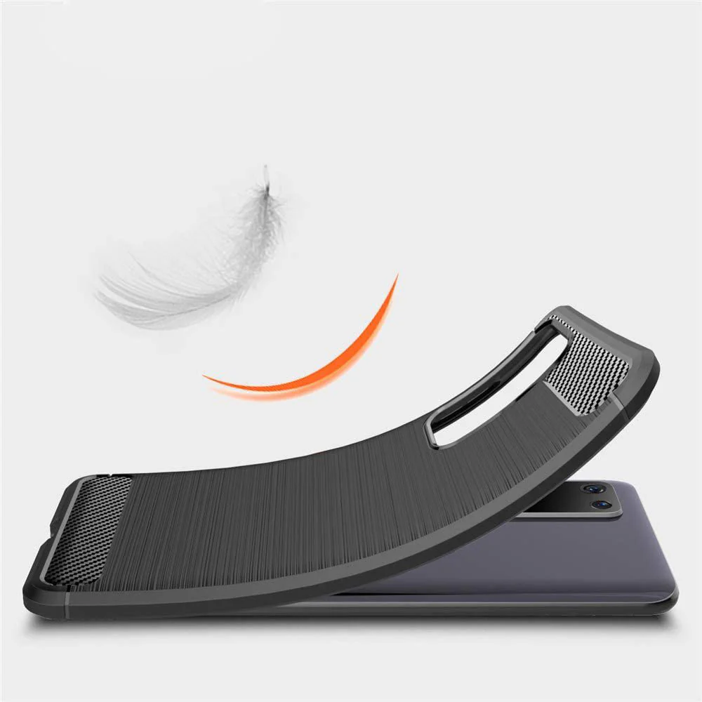 Case for Huawei P40 Pro, Techsuit, Carbon, Black - Image 3
