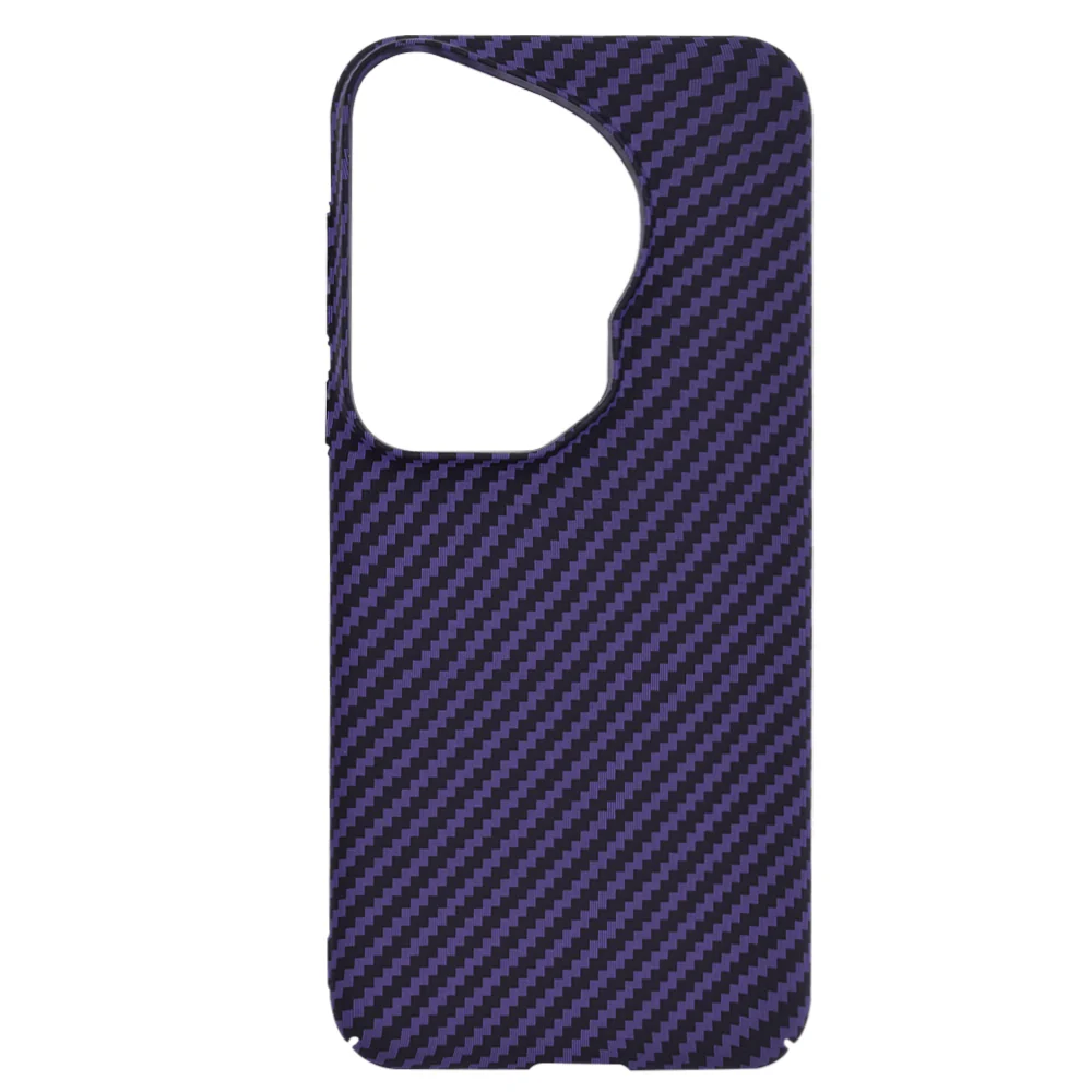 Case for Huawei Pura 70 Ultra, Techsuit, Carbonite FiberShell, Purple - Image 4