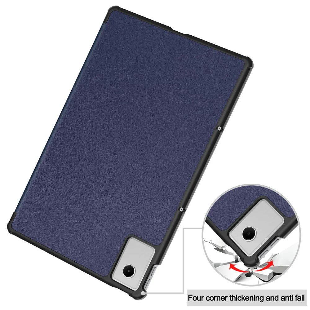 Case for Lenovo Idea Tab Plus, Techsuit, FoldPro, Blue - Image 3