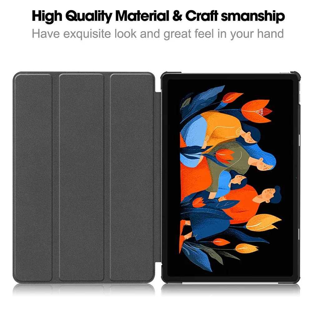 Case for Lenovo Idea Tab Plus, Techsuit, FoldPro Butterfly, Multicolor - Image 3