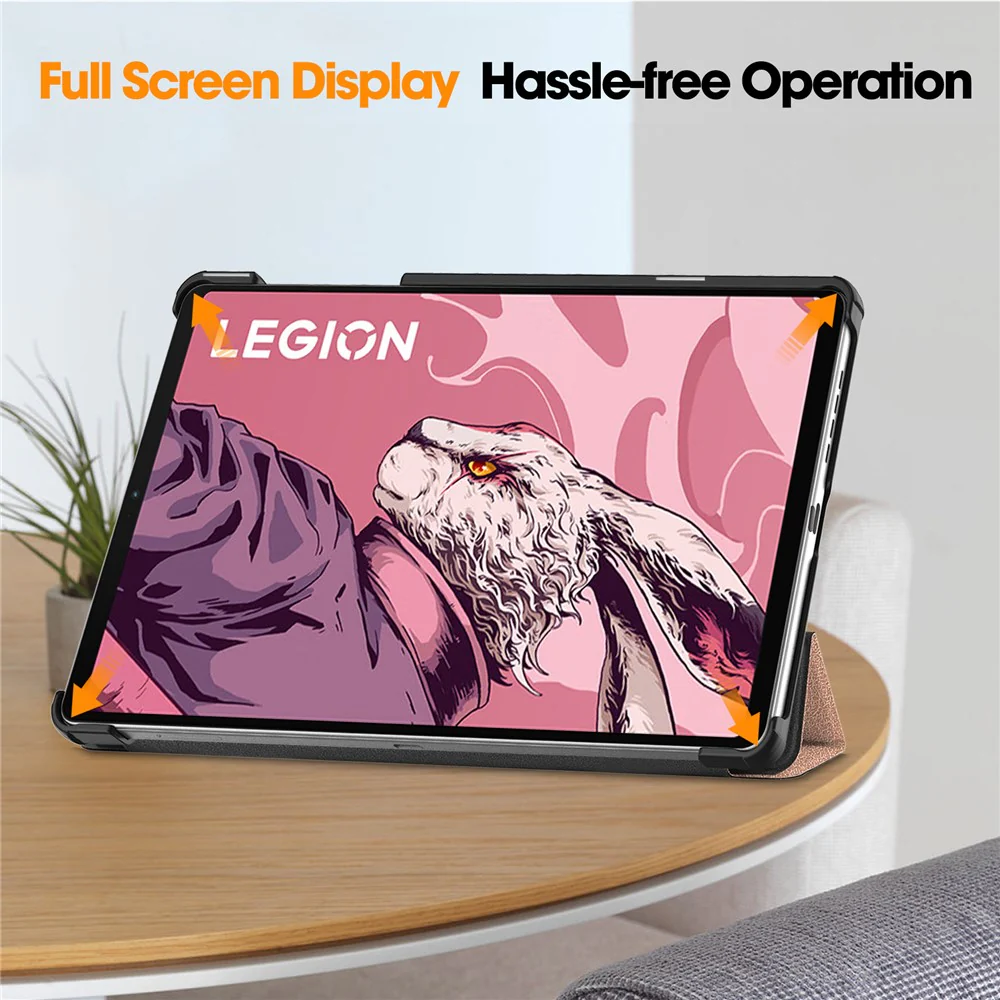 Case for Lenovo Legion Y700 (2025), Techsuit, FoldPro, Rose Gold - Image 6