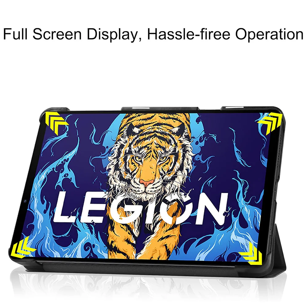 Case for Lenovo Legion Y700 (Gen 5), Techsuit, FoldPro, Black - Image 4