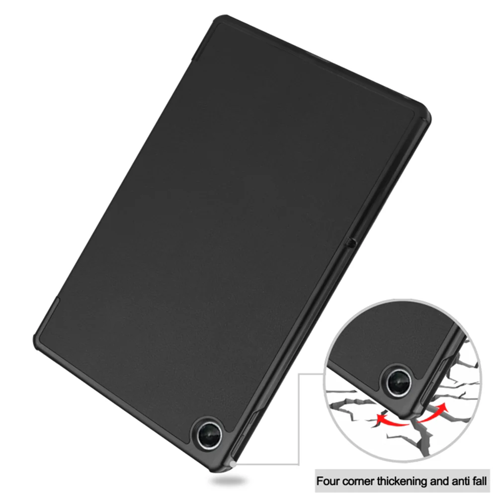 Case for Lenovo Tab M10 Gen 3, Techsuit, FoldPro, Black - Image 2