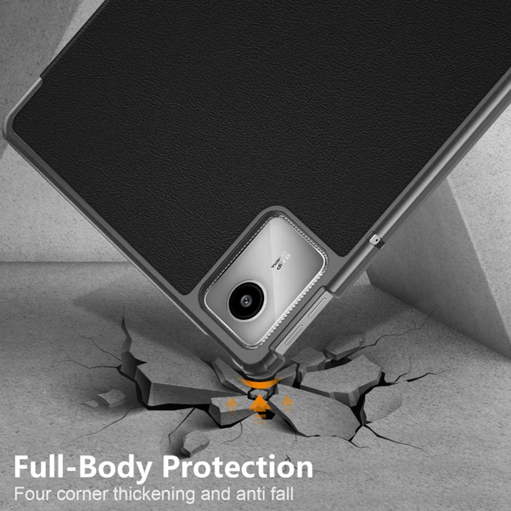 Case for Lenovo Tab M11, Techsuit, FoldPro, Black - Image 6