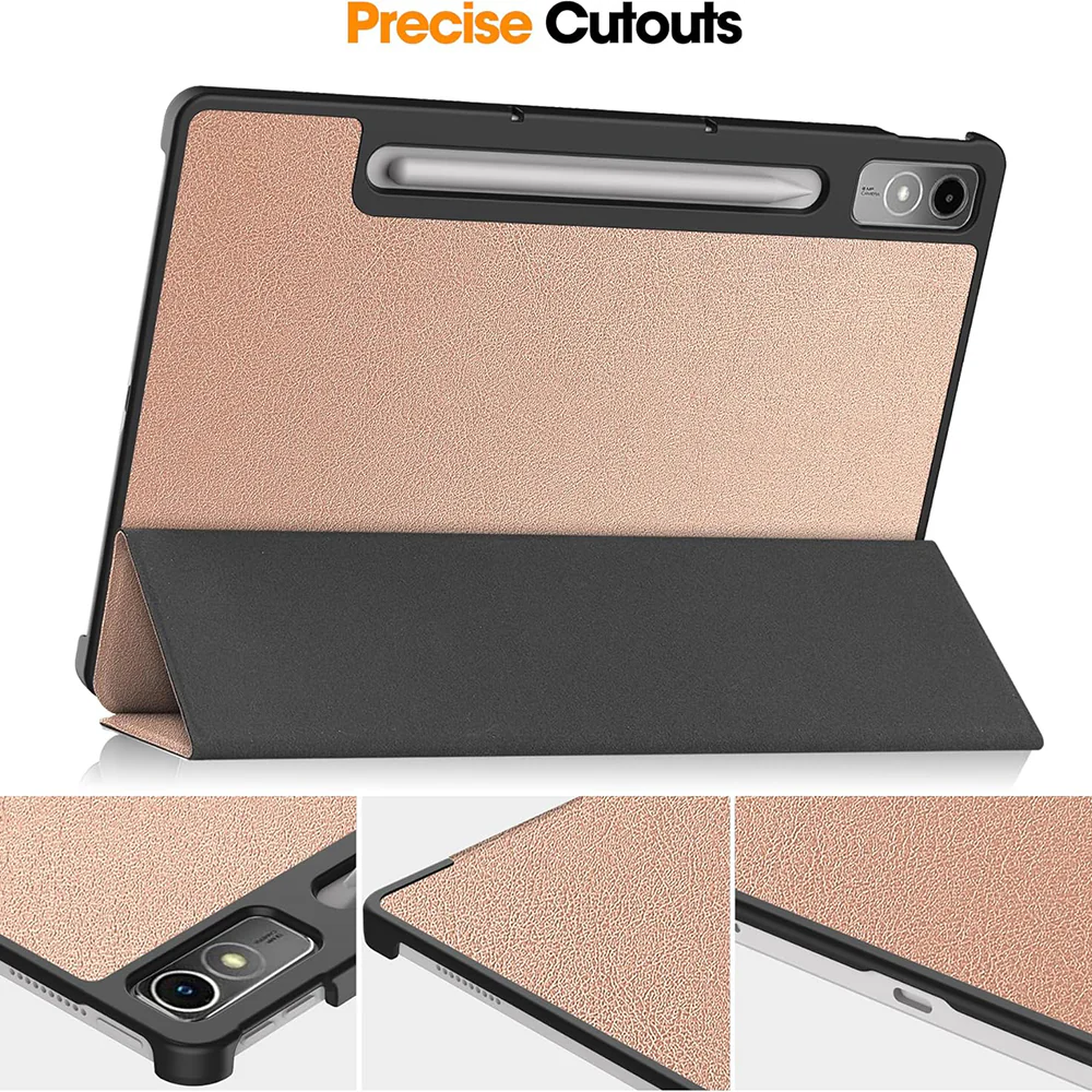 Case for Lenovo Tab P12, Techsuit, FoldPro Urban Vibe, Multicolor - Image 5