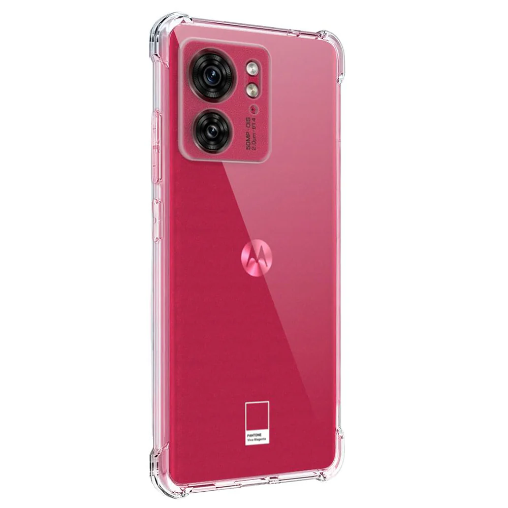 Case for Motorola Edge (2023) / Edge 40, Techsuit, Shockproof Clear, Transparent - Image 2