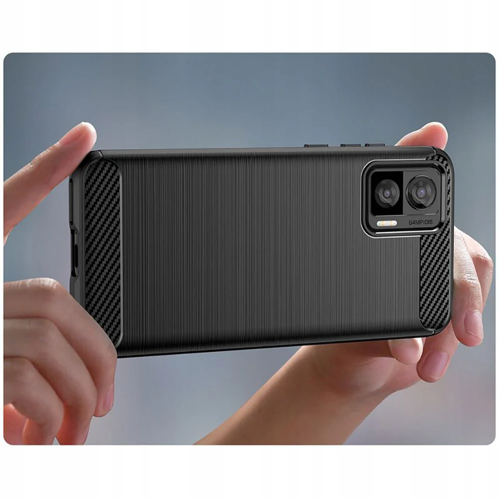 Case for Motorola Edge 30 Neo, Techsuit, Carbon, Black - Image 7