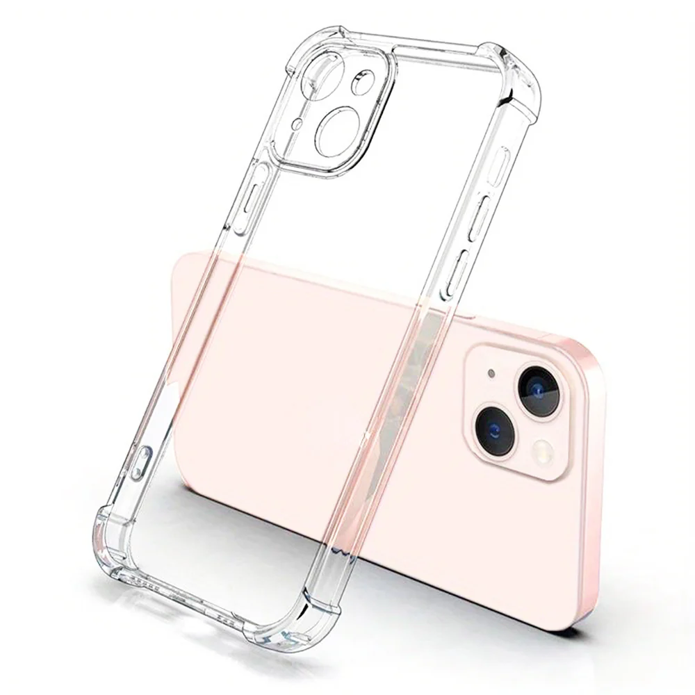 Case for Motorola Edge 50 Fusion, Techsuit, Shockproof Clear, Transparent - Image 3