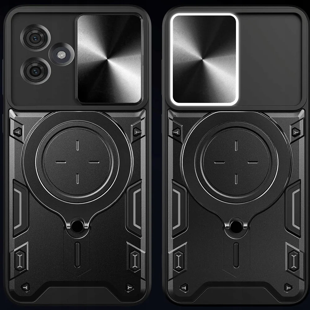 Case for Motorola Edge 60 Fusion / Edge 60, Techsuit, CamGuard Pro, Black - Image 5