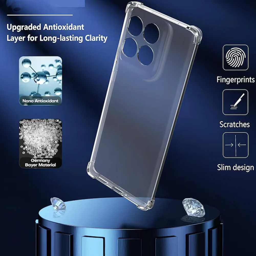 Case for Motorola Edge 60 Fusion / Edge 60, Techsuit, Shockproof Clear, Transparent - Image 2