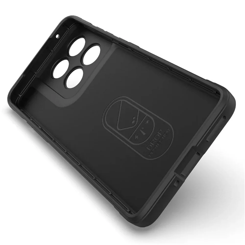 Case for Motorola Edge 60 Pro, Techsuit, Magic Shield, Black - Image 3