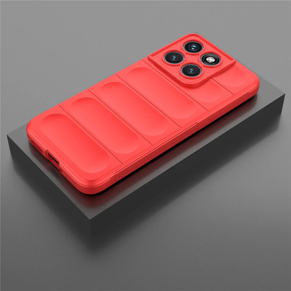 Case for Motorola Edge 70 Fusion, Techsuit, Magic Shield, Red - Image 6
