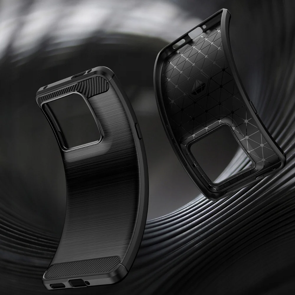 Case for Motorola Edge 70 Ultra / Signature, Techsuit, Carbon, Black - Image 3