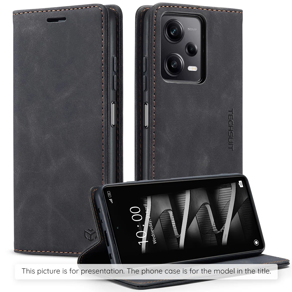 Case for Motorola Moto E15 / G05, Techsuit, Confy, Black