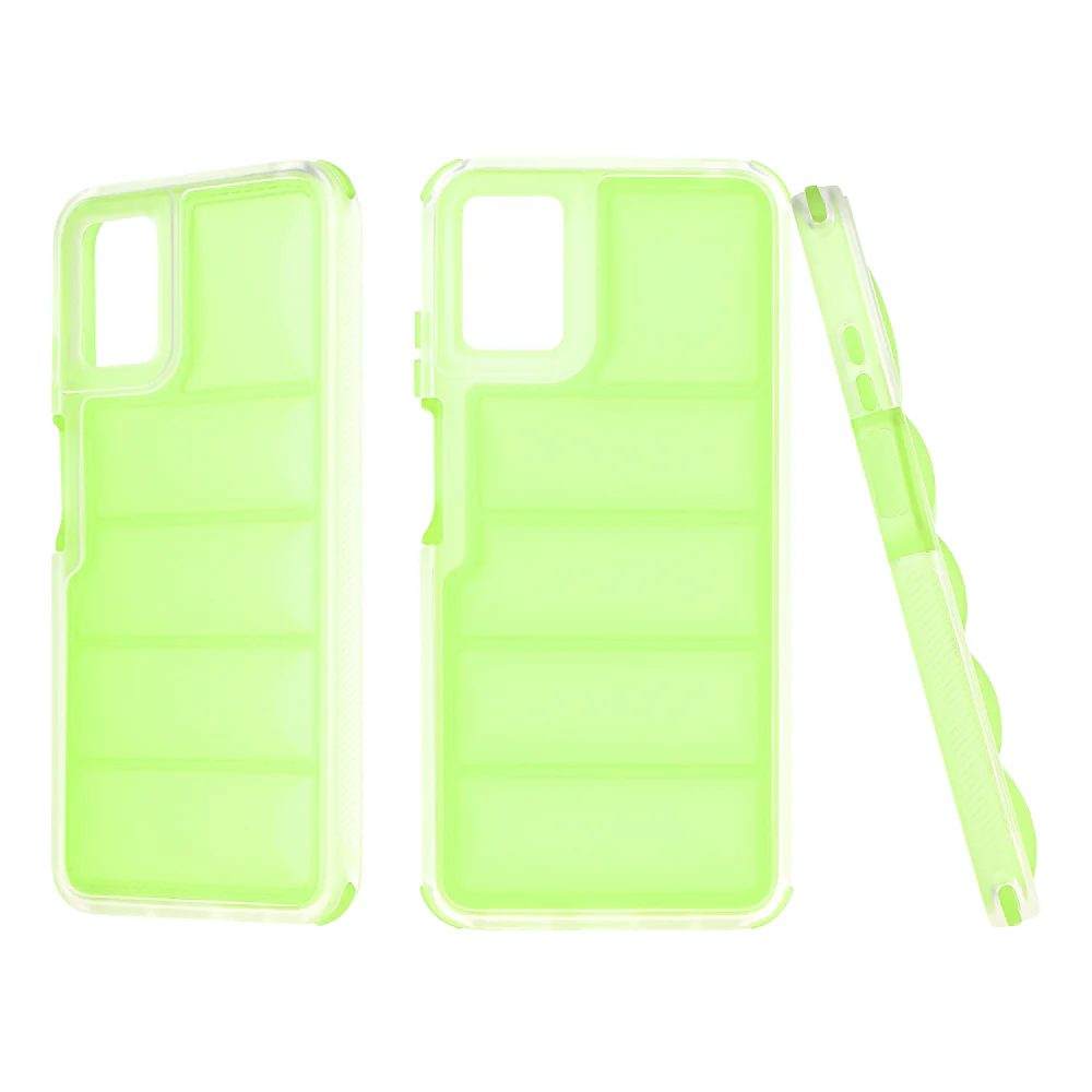 Case for Motorola Moto E22i / E22, Techsuit, Wave Shield, Green - Image 2