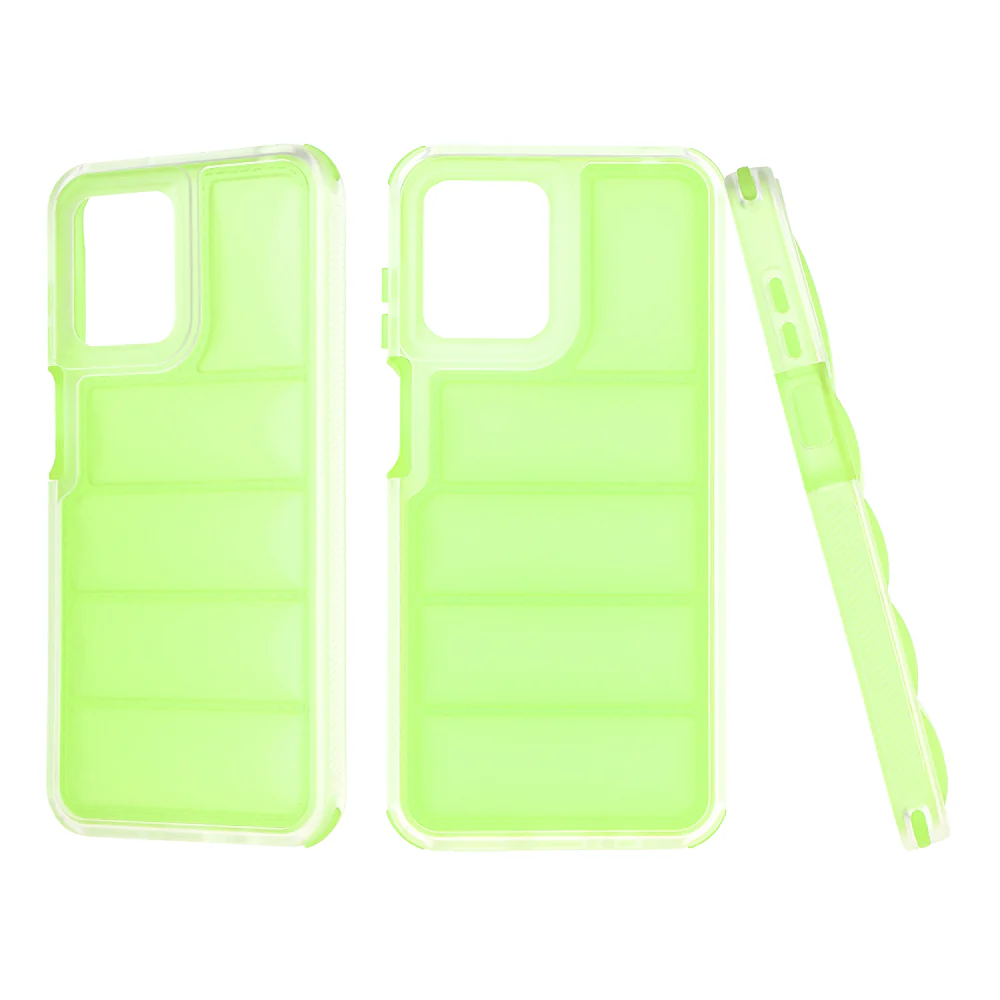 Case for Motorola Moto G13 / G23 / G53, Techsuit, Wave Shield, Green - Image 2