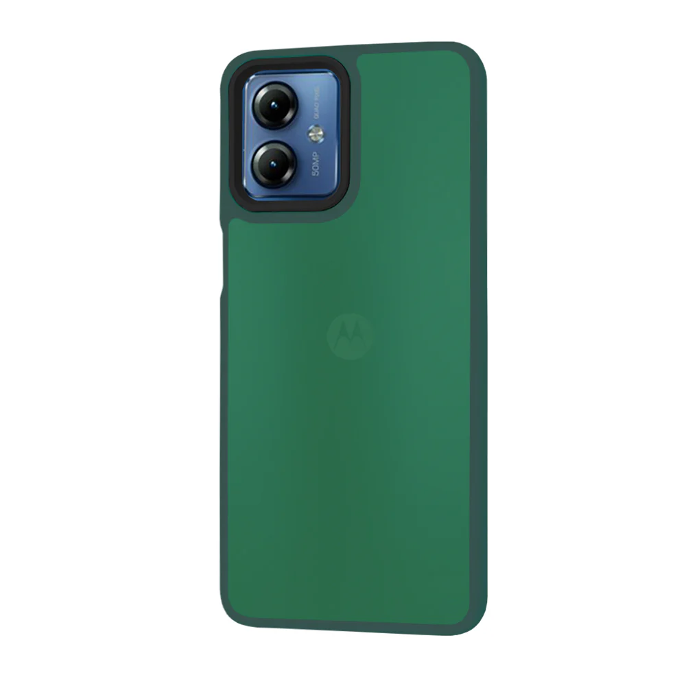 Case for Motorola Moto G14, Techsuit, HaloFrost, Green - Image 2