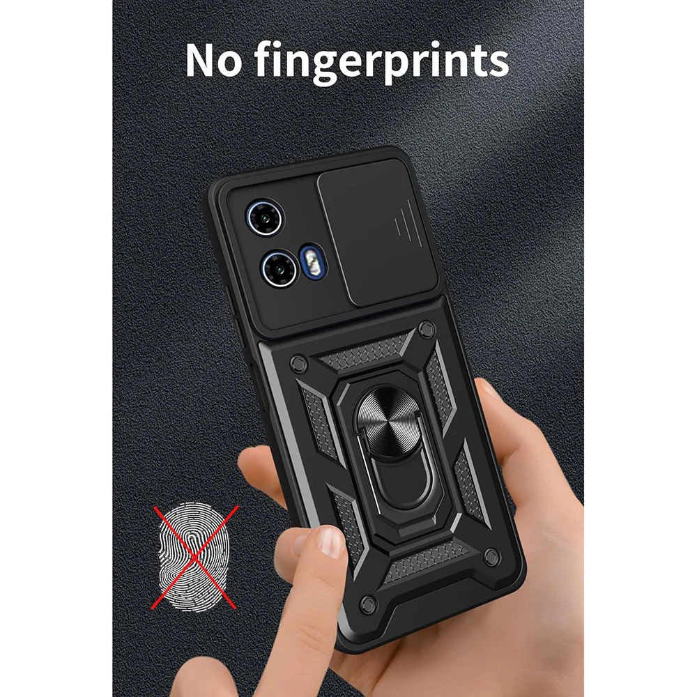 Case for Motorola Moto G31 / G41, Techsuit, CamShield, Black - Image 4
