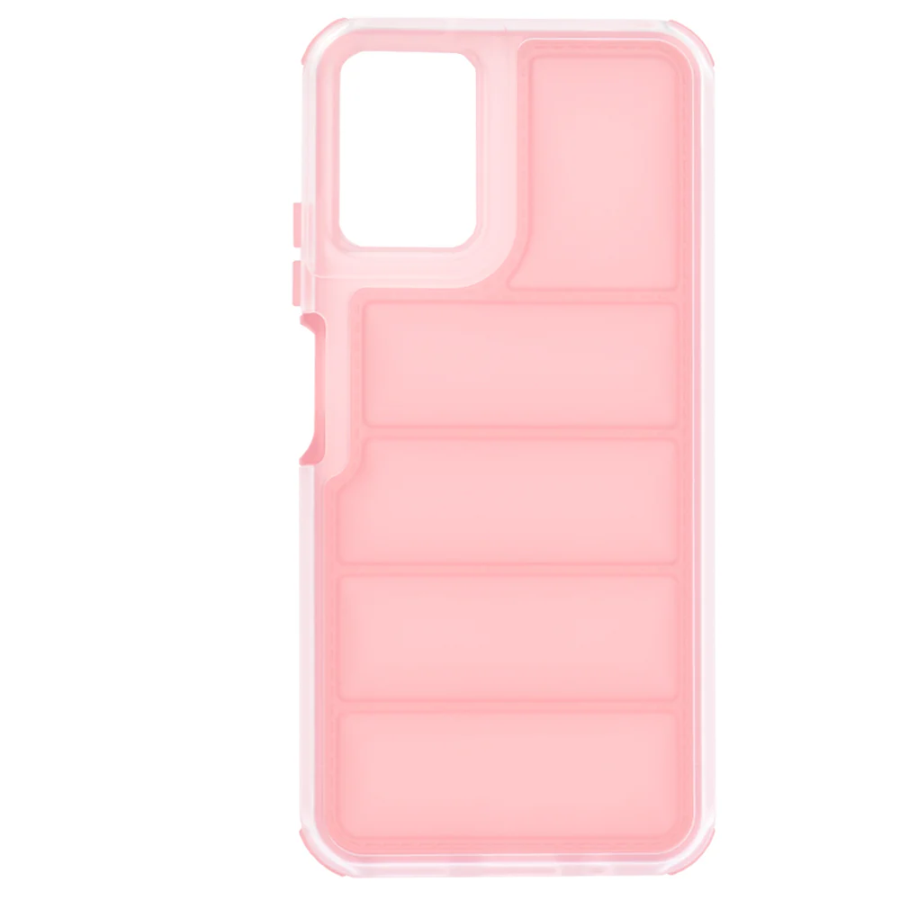 Case for Motorola Moto G45 / G34, Techsuit, Wave Shield, Pink - Image 2