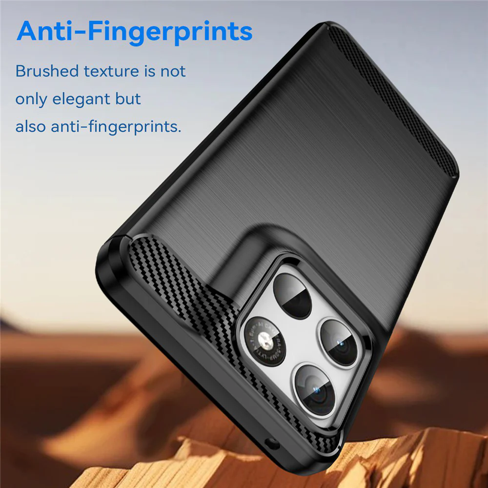 Case for Motorola Moto G47 / G37 Power / G37 / G67 Power / G57 Power, Techsuit, Carbon, Black - Image 5