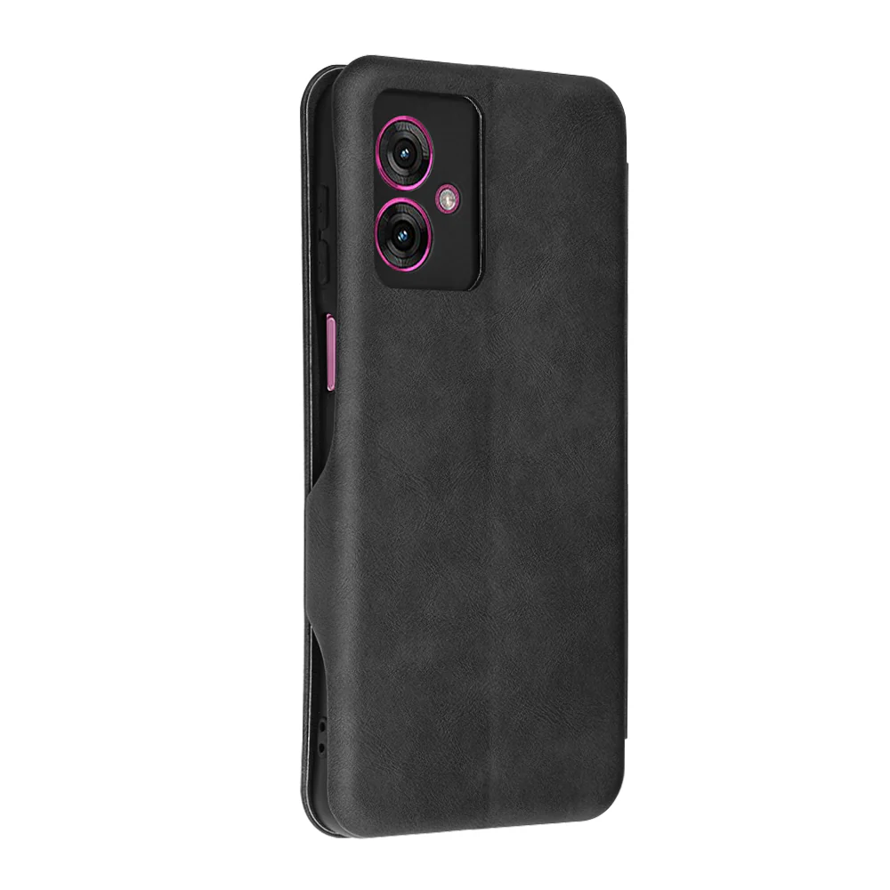 Case for Motorola Moto G55, Techsuit, Safe Wallet Plus, Black - Image 5