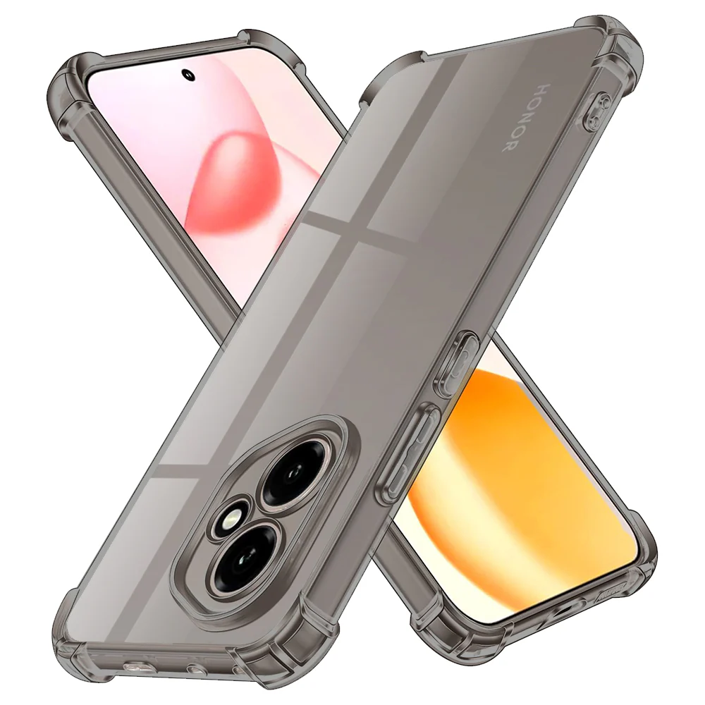 Case for Motorola Moto G67 Power / G57 Power, Techsuit, Shockproof Clear, Smoky
