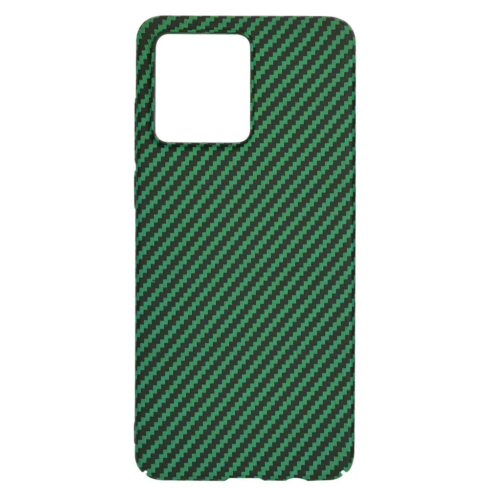Case for Motorola Moto G84, Techsuit, Carbonite FiberShell, Green - Image 4