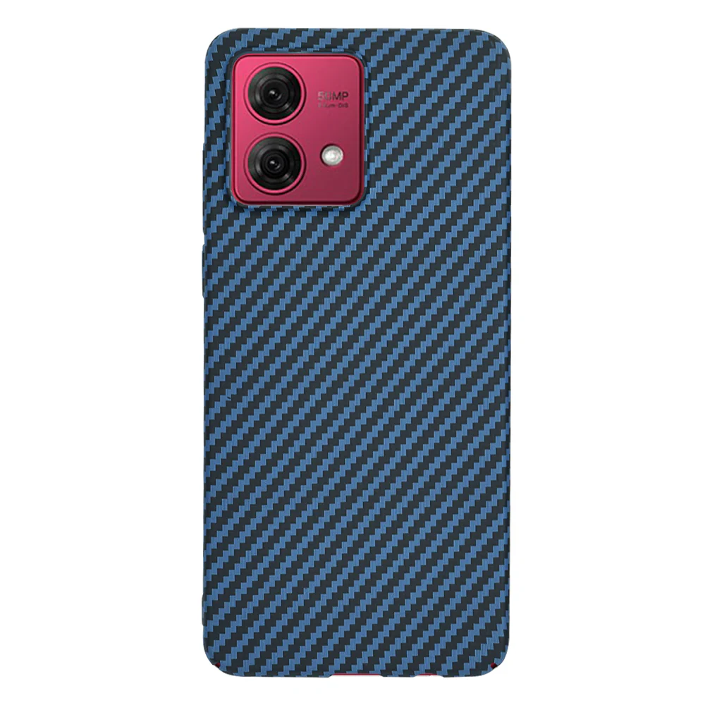 Case for Motorola Moto G84, Techsuit, Carbonite FiberShell, Turquoise - Image 3