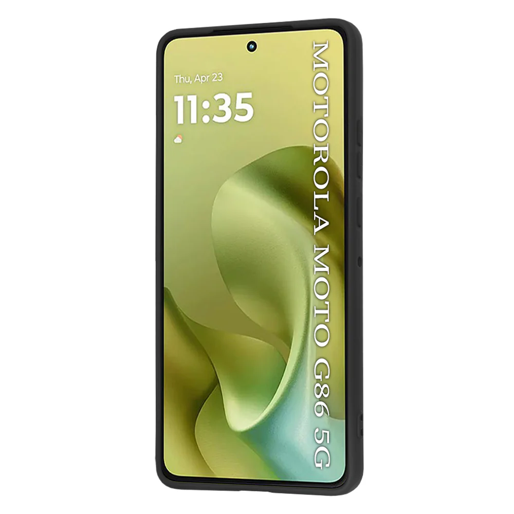 Case for Motorola Moto G86, Techsuit, SoftFlex, Black - Image 2