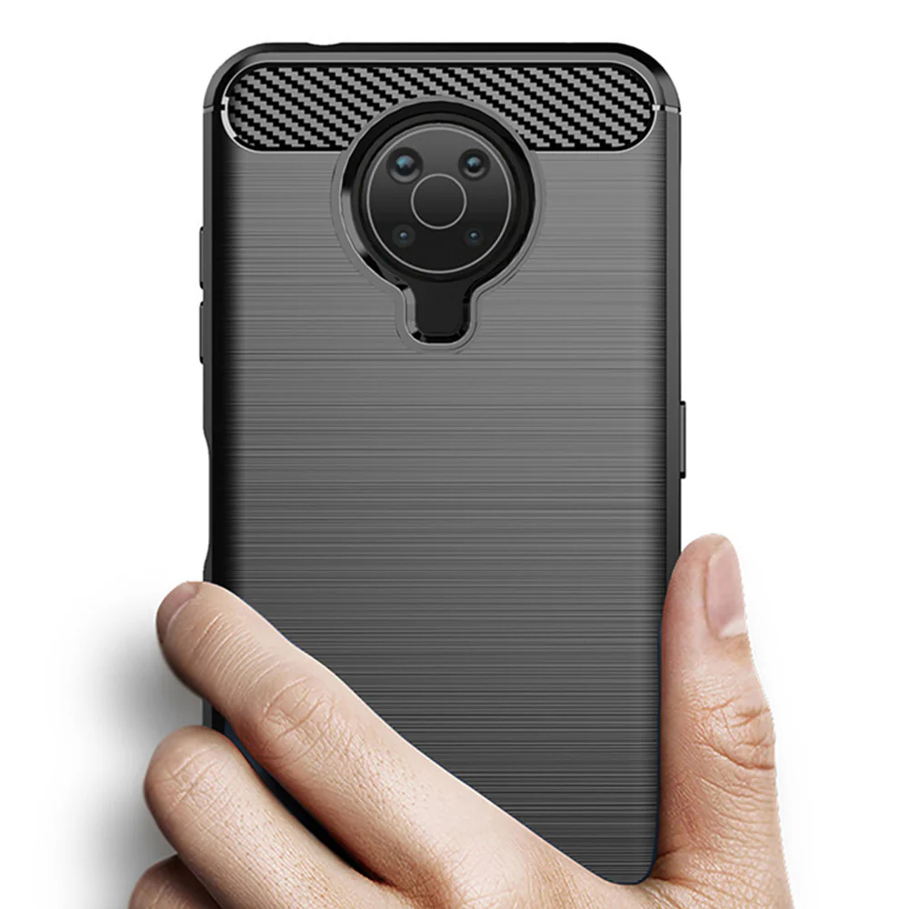 Case for Nokia G10 / G20, Techsuit, Carbon, Black - Image 2
