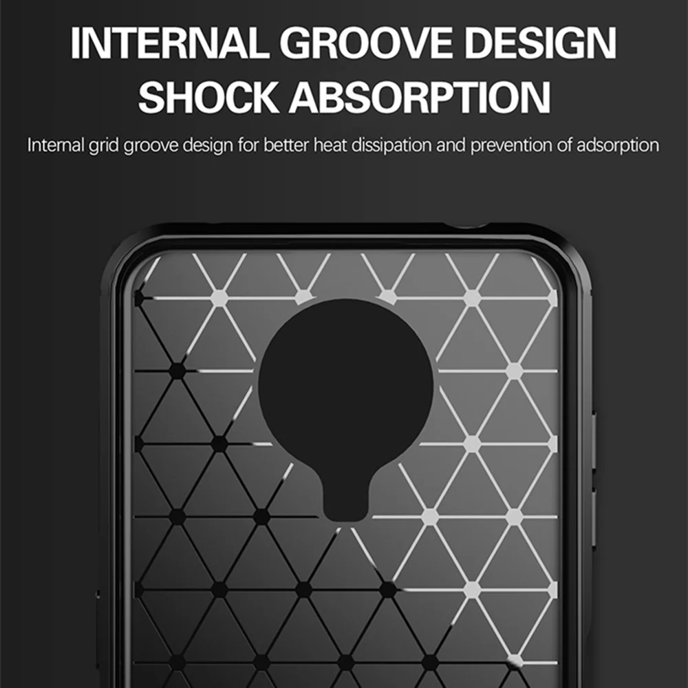 Case for Nokia G10 / G20, Techsuit, Carbon, Black - Image 3