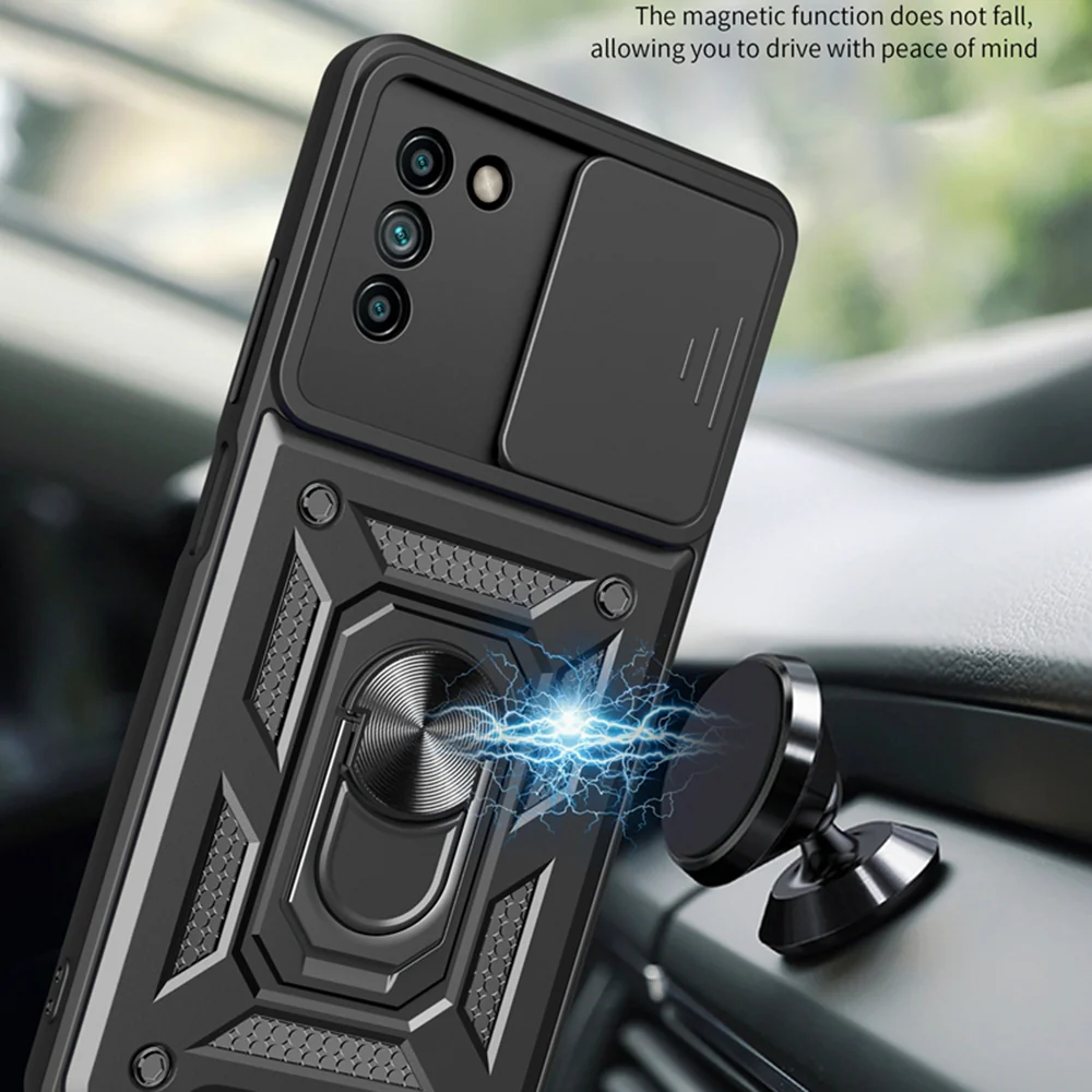 Case for Nokia G22, Techsuit, CamShield, Black - Image 7