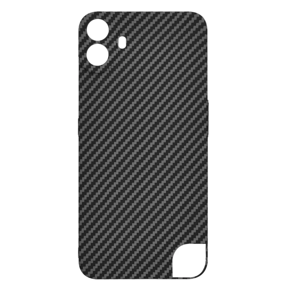 Case for Nothing CMF Phone 1, Techsuit, Carbonite FiberShell, Black - Image 4
