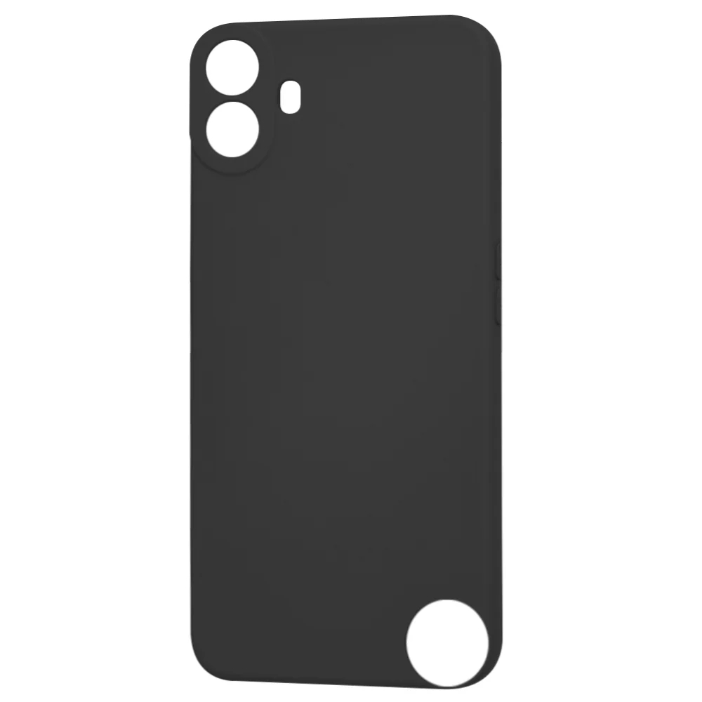 Case for Nothing CMF Phone 1, Techsuit, SoftFlex, Black - Image 4