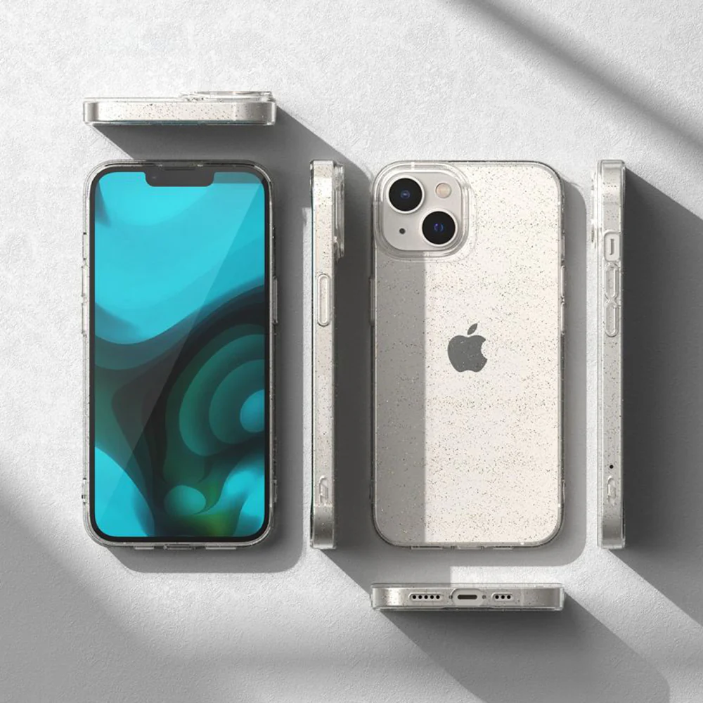 Case for Nothing CMF Phone 2 Pro, Techsuit, SparkleSkin, Transparent - Image 6