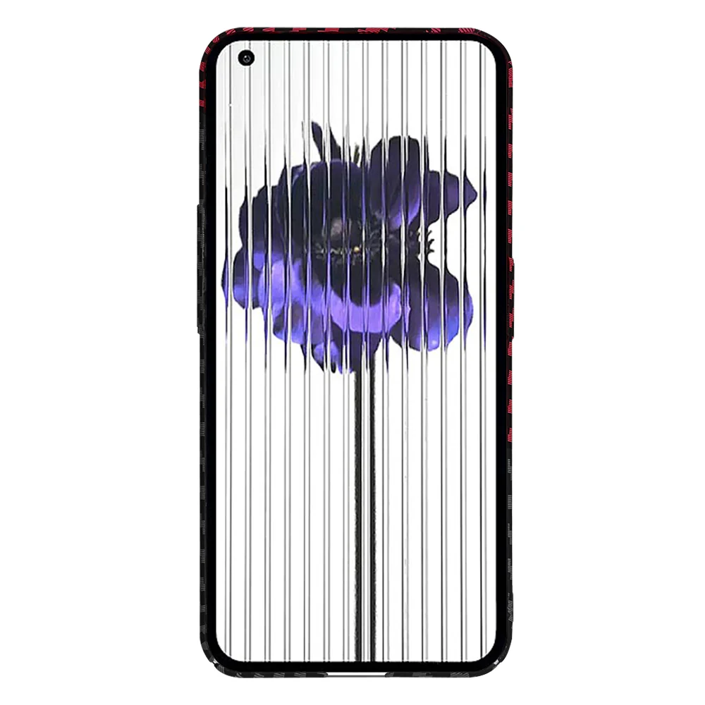 Case for Nothing Phone (1), Techsuit, Carbonite FiberShell, Black Red - Image 2