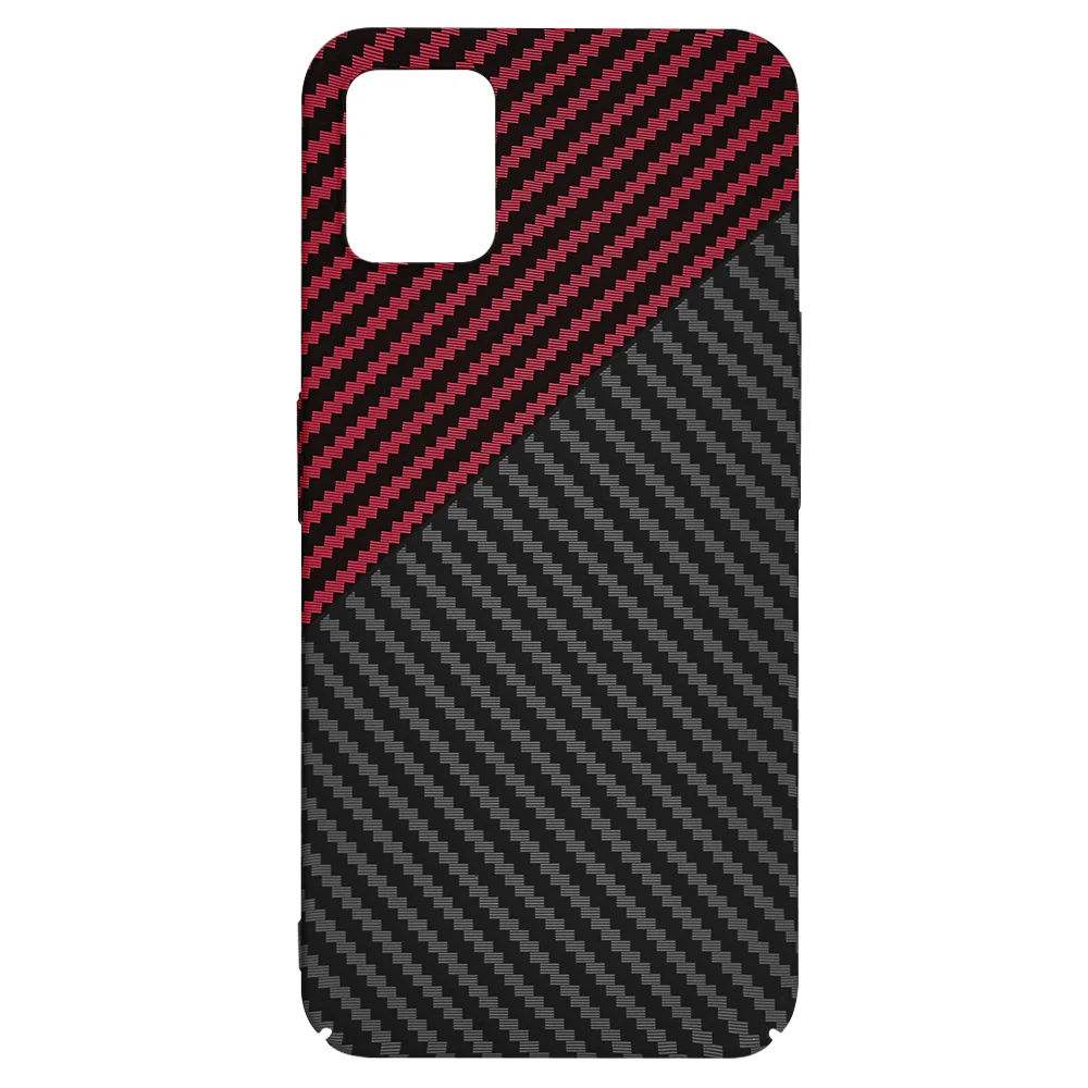 Case for Nothing Phone (1), Techsuit, Carbonite FiberShell, Black Red - Image 4