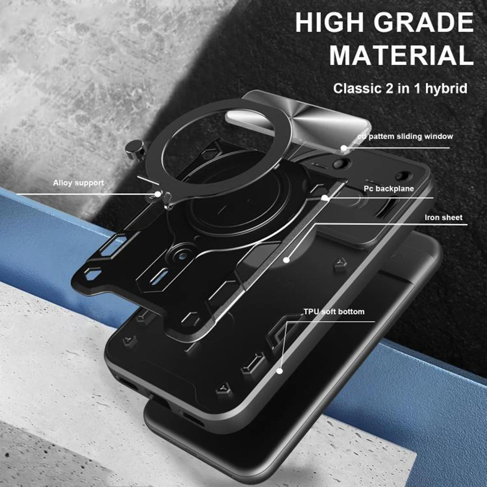 Case for Nothing Phone (3a), Techsuit, CamGuard Pro, Rose Gold - Image 3