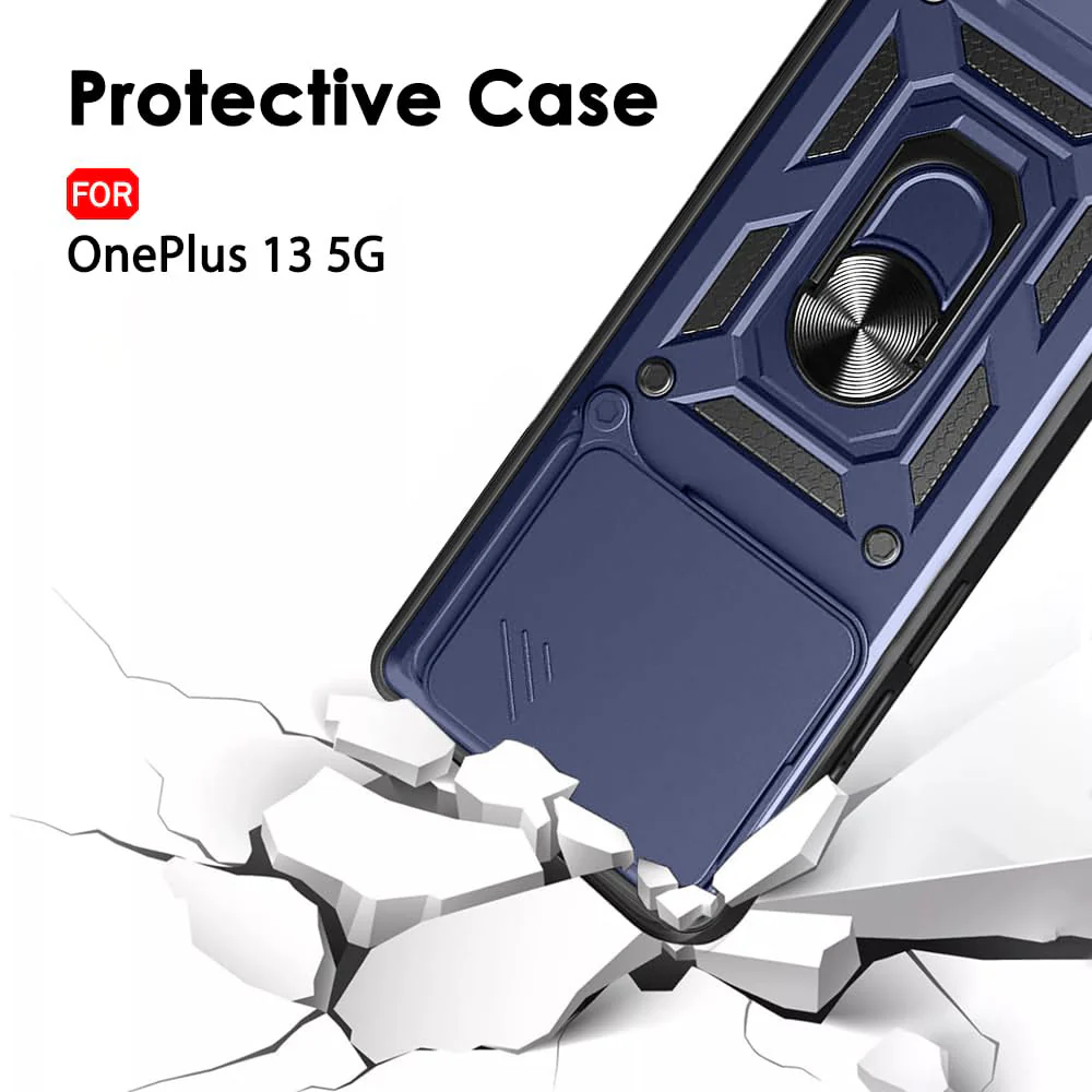 Case for OnePlus 13, Techsuit, CamShield, Blue - Image 3