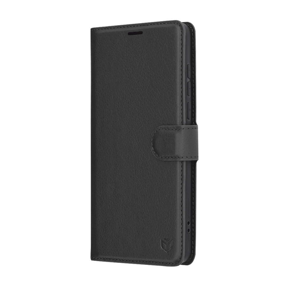 Case for OnePlus 13, Techsuit, Leather Folio, Black - Image 4