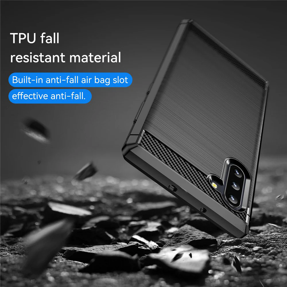 Case for OnePlus 15, Techsuit, Carbon, Black - Image 2