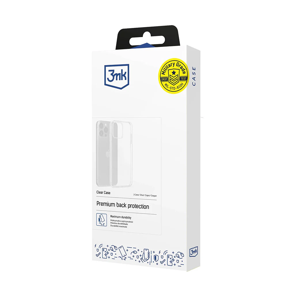 Case for OnePlus 15R, 3MK, Clear, Transparent - Image 6