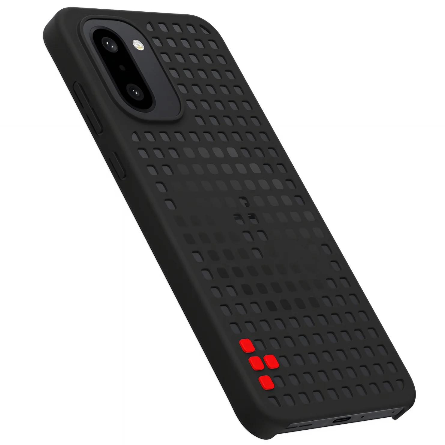 Case for OnePlus 15R, Hole Pattern Magnetic, Black 5431102123 - Image 2