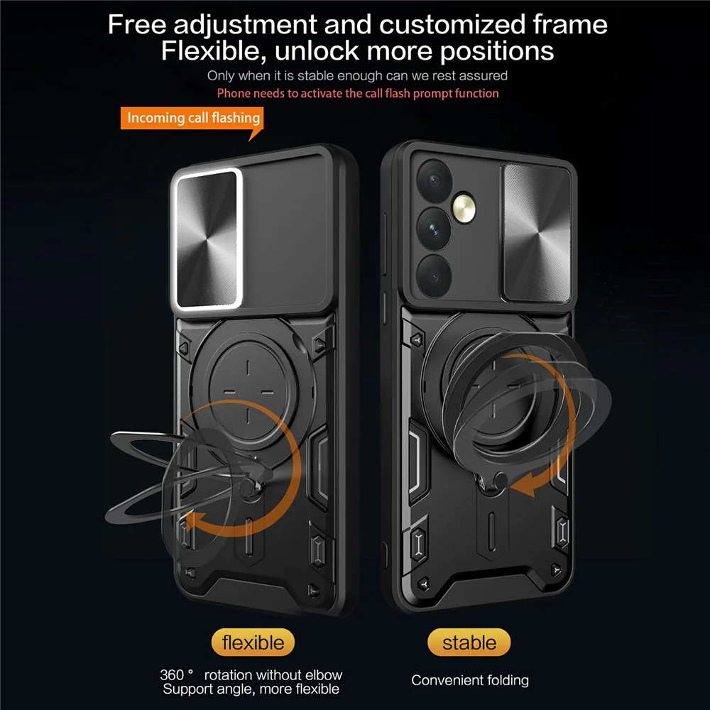 Case for OnePlus 15R, Techsuit, CamGuard Pro, Black - Image 3